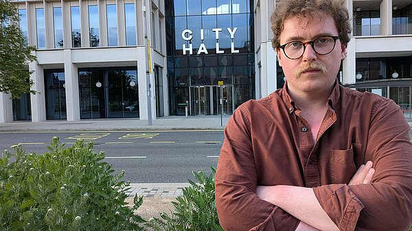 Ciaran Morrissey at City Hall