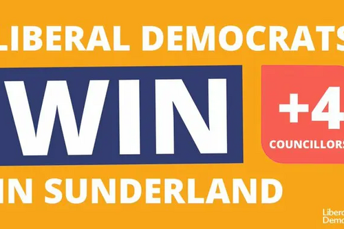 Liberal Democrats win in Sunderland
