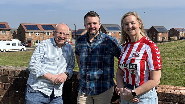 Councillors Steve Donkin, Martin Haswell and Julia Potts