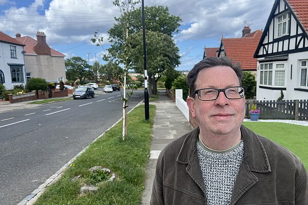 Steve Pickering in Seaburn