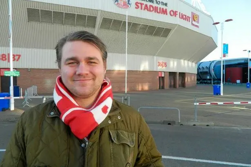 Stephen O'Brien at the Stadium of Light
