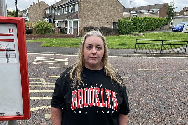 Lib Dem campaigner Rebecca Armstrong