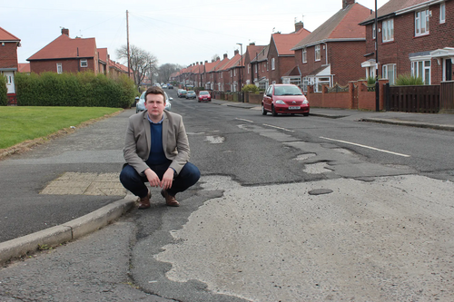 Lib Dem councillor for Pallion and Ford Estate Martin Haswell