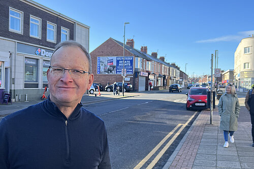 Peter Walton on Sea Road